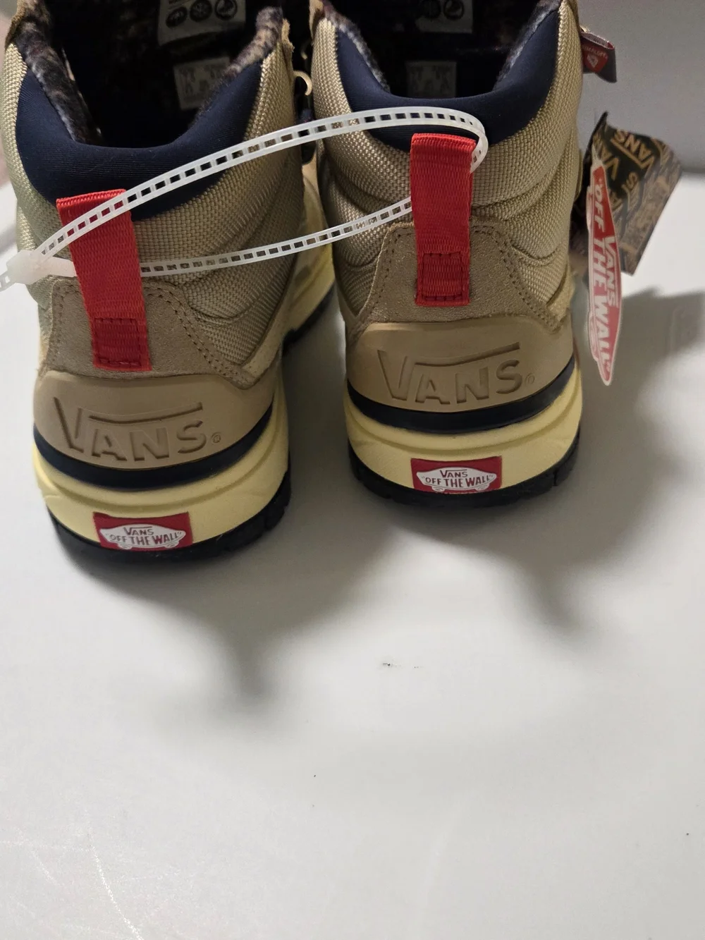 Vans UltraRange Men's Tan and Navy Hiking Boots